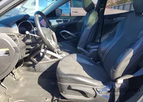 2012 Hyundai Veloster z USA, uszkodzony, nr VIN KMHTC6AD0CU082412